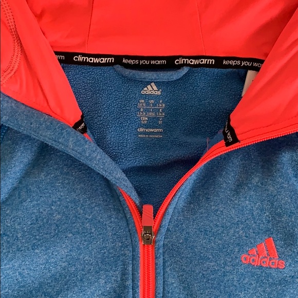 Blue Adidas running jacket - Picture 2 of 3